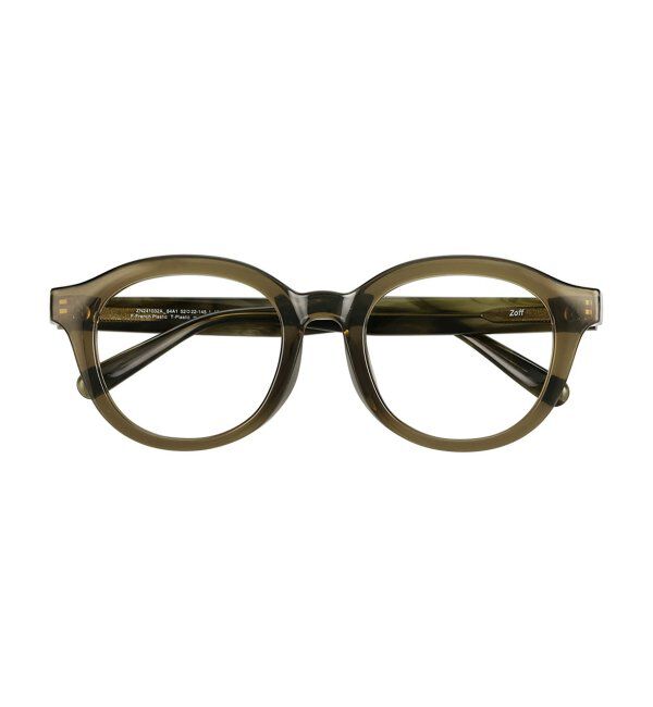  「ボストン型 メガネ | 軽量｜太縁｜黒縁｜大きめサイズ｜伊達メガネ｜ユニセックス レンズ交換券付」|メガネ|オリーブ