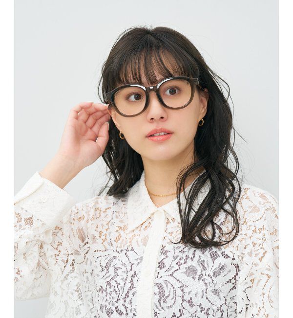  「ボストン型 メガネ | 軽量｜太縁｜黒縁｜大きめサイズ｜伊達メガネ｜ユニセックス レンズ交換券付」|メガネ|