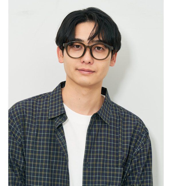  「ボストン型 メガネ | 軽量｜太縁｜黒縁｜大きめサイズ｜伊達メガネ｜ユニセックス レンズ交換券付」|メガネ|