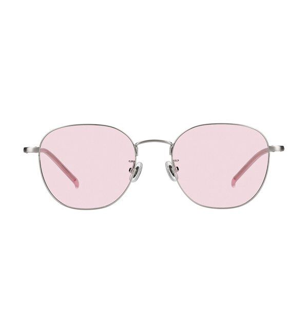  「ウェリントン型 サングラス｜カラーレンズ｜メタル UVカット (紫外線カット率99.9%以上) ユニセックス 」|サングラス|