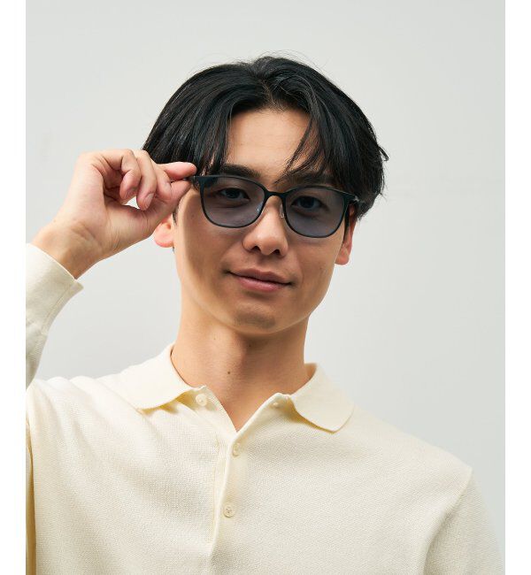  「SUNCUTGlasses/UV100%CUT サングラス カラーレンズ 軽量 ずれ落ち防止 紫外線対策 UVカット SMART Skinny」|サングラス|