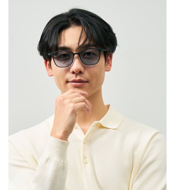  「SUNCUTGlasses/UV100%CUT サングラス カラーレンズ 軽量 ずれ落ち防止 紫外線対策 UVカット SMART Skinny」|サングラス|