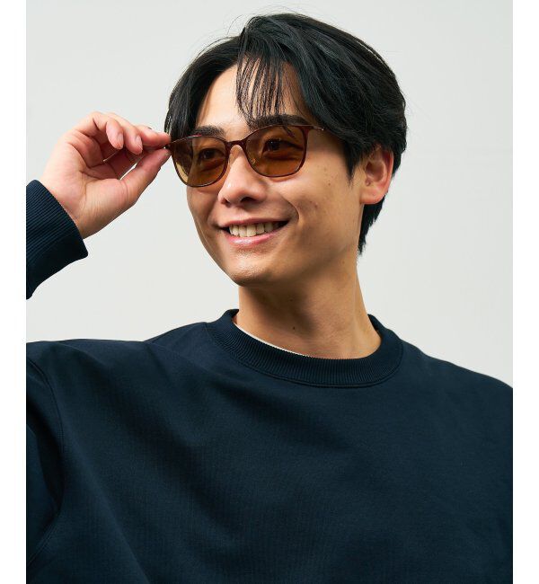  「SUNCUTGlasses/UV100%CUT サングラス カラーレンズ 軽量 ずれ落ち防止 紫外線対策 UVカット SMART Skinny」|サングラス|