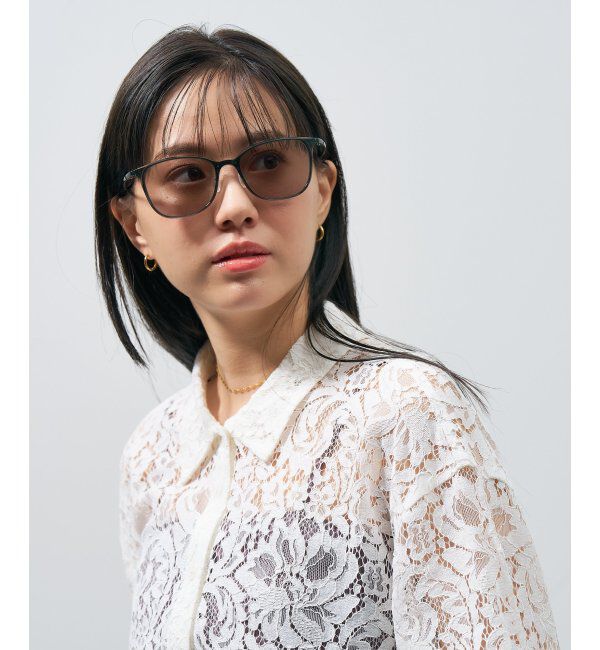  「SUNCUTGlasses/UV100%CUT サングラス カラーレンズ 軽量 ずれ落ち防止 紫外線対策 UVカット SMART Skinny」|サングラス|