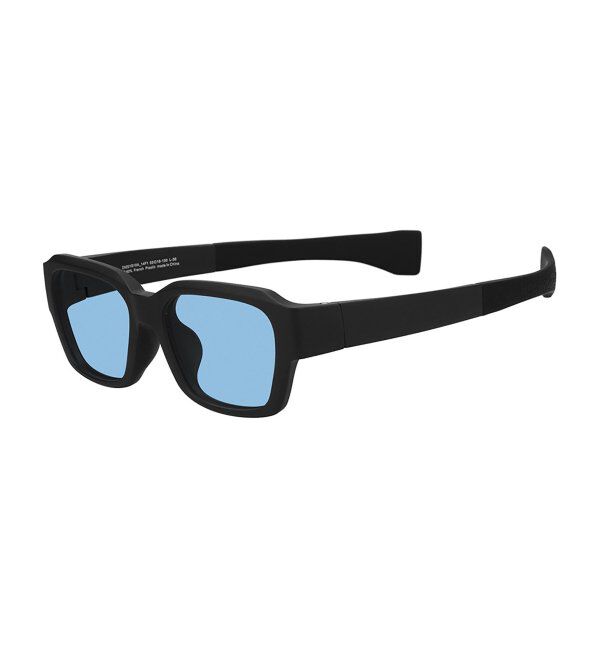  「ウェリントン型 サングラス【CLAP CLICK構造】 ずれ落ち防止｜太縁｜紫外線カット率99.9%以上 UVカット」|サングラス|