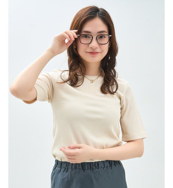  「ウェリントン型 メガネ | メタル｜伊達メガネ 度付きメガネ｜ユニセックス 黒｜CLASSIC  レンズ交換券付」|メガネ|