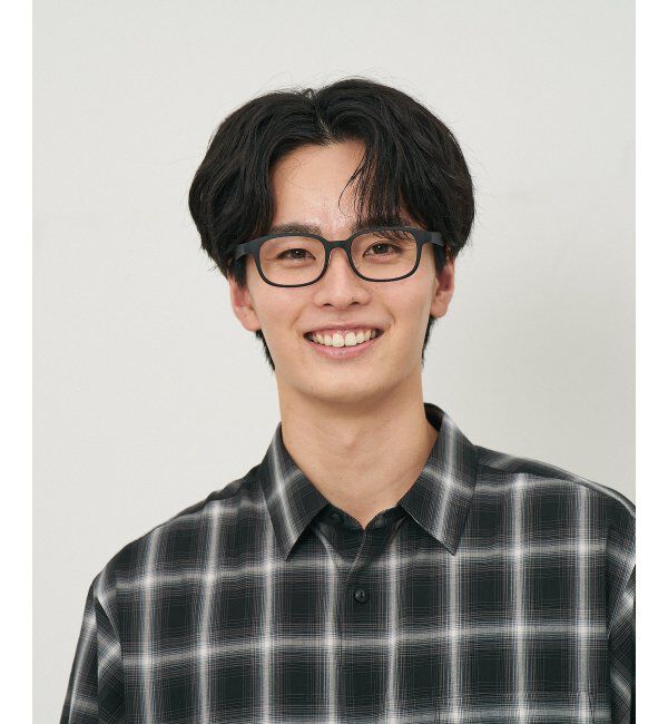  「ウェリントン型 メガネ 軽量 ズレ落ち防止 鼻パッド ユニセックス 伊達メガネ レンズ交換券付」|メガネ|