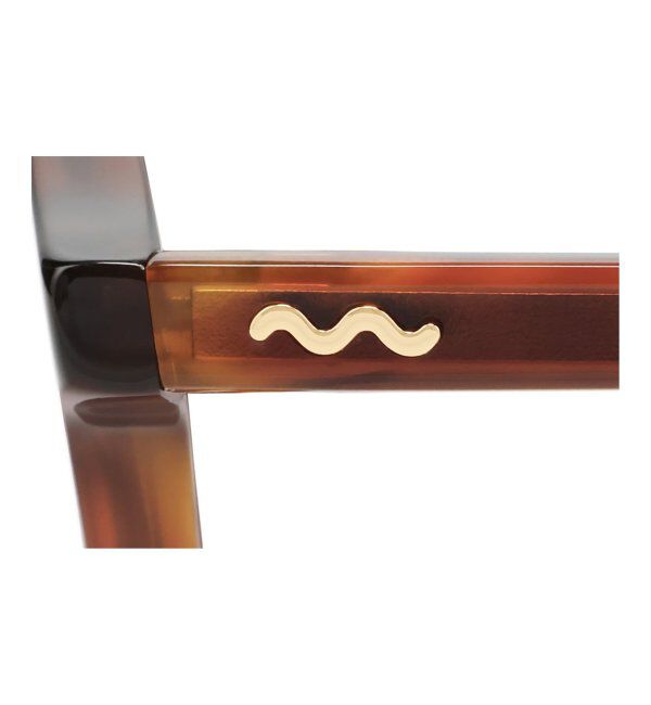  「Zoff｜Kirimaru ボストン型 サングラス   ユニセックス｜UVカット｜紫外線対策｜うねうね 波型 小顔効果」|サングラス|