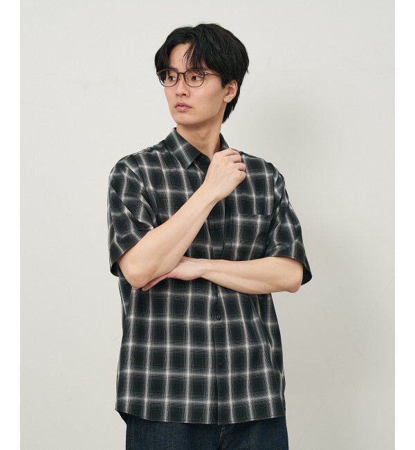  「ウェリントン型 メガネ｜TR&times;チタン 軽量素材 柔軟性  伊達メガネ 大人可愛い  レンズ交換券付」|メガネ|