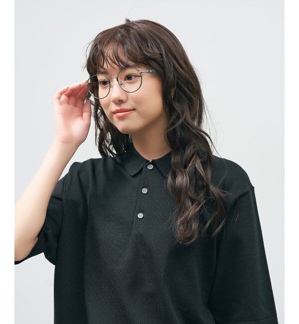  「Zoff｜STUDIO SEVEN｜ボストン型 メガネ スタジオセブン メタル｜伊達メガネ 度付きメガネ レンズ交換券付」|メガネ|