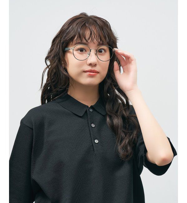  「Zoff｜STUDIO SEVEN｜ボストン型 メガネ スタジオセブン メタル｜伊達メガネ 度付きメガネ レンズ交換券付」|メガネ|