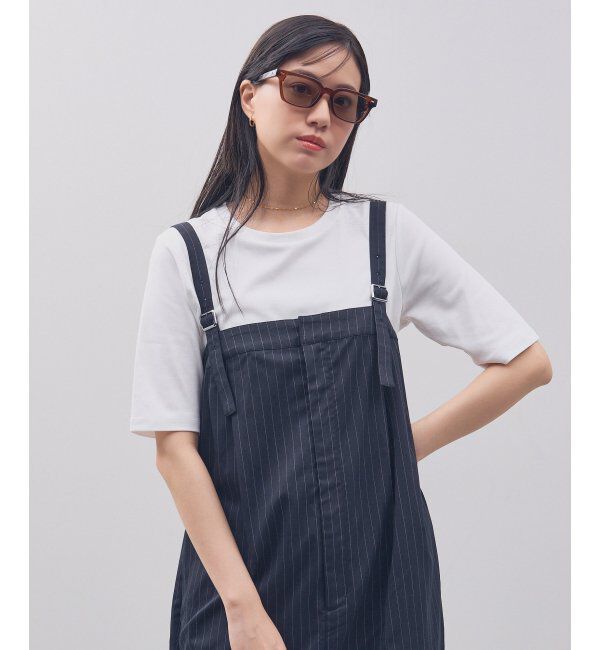  「Zoff｜STUDIO SEVEN｜ウェリントン型 サングラス 横長｜太縁フレーム｜カラーレンズ｜紫外線防止 UVカット」|サングラス|