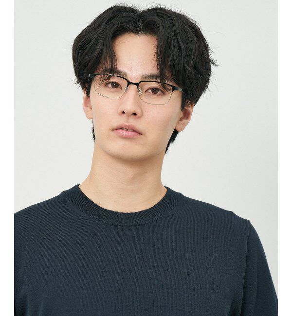  「ウェリントン型 ビジネス・アクティブ用 メガネ【CLAP CLICK搭載】 ずれ落ち防止 レンズ交換券付」|メガネ|