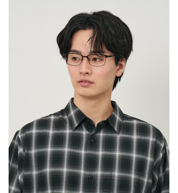  「ウェリントン型 ビジネス・アクティブ用 メガネ【CLAP CLICK搭載】 ずれ落ち防止 レンズ交換券付」|メガネ|