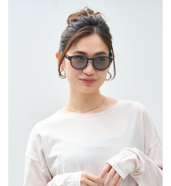  「SUNCUTGlasses/UV100%CUT ゴルフ・スポーツ用 サングラス 【SNAP GRIP搭載】ずれ落ち防止 軽量 アウトドア」|サングラス|ブラック