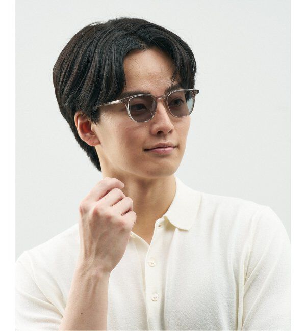  「Zoff｜JOURNAL STANDARD relume ウェリントン型 サングラス 紫外線防止 UVカット｜ジャーナルスタンダード」|サングラス|薄グレー