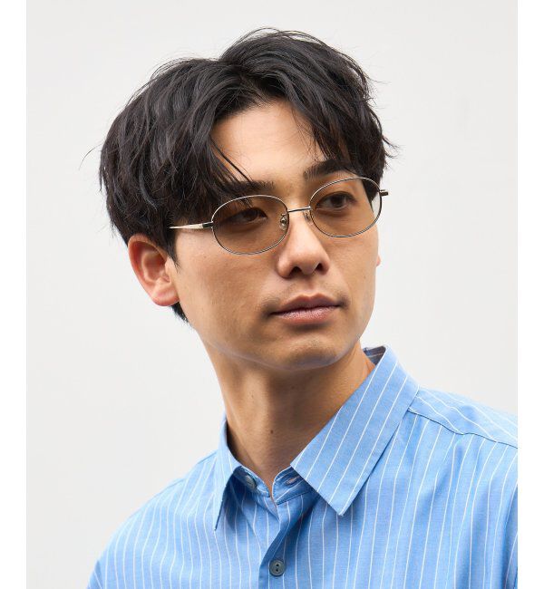  「SUNCUTGlasses/UV100%CUT オーバル型 サングラス カラーレンズ  紫外線対策 UVカット ユニセックス」|サングラス|