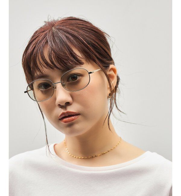  「SUNCUTGlasses/UV100%CUT オーバル型 サングラス カラーレンズ  紫外線対策 UVカット ユニセックス」|サングラス|