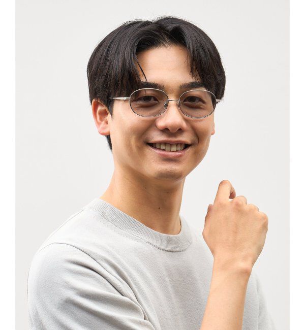  「SUNCUTGlasses/UV100%CUT オーバル型 サングラス カラーレンズ  紫外線対策 UVカット ユニセックス」|サングラス|