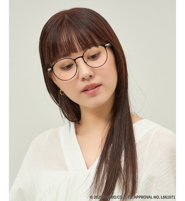  「Zoff｜はぴだんぶい 【バッドばつ丸 モデル】 メガネ｜伊達・度付きメガネ｜グッズ   レンズ交換券付」|メガネ|