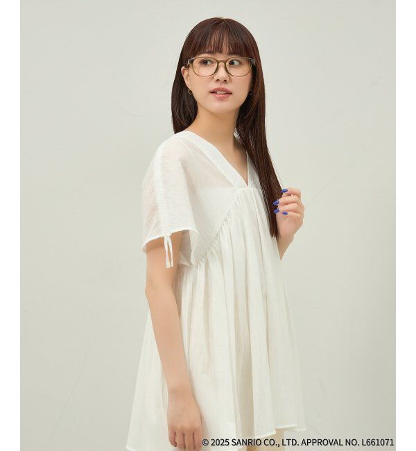  「Zoff｜はぴだんぶい ウェリントン型 メガネ｜伊達・度付きメガネ｜グッズ   レンズ交換券付」|メガネ|