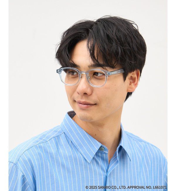  「Zoff｜はぴだんぶい 【ハンギョドン モデル】 メガネ｜伊達・度付きメガネ｜グッズ   レンズ交換券付」|メガネ|