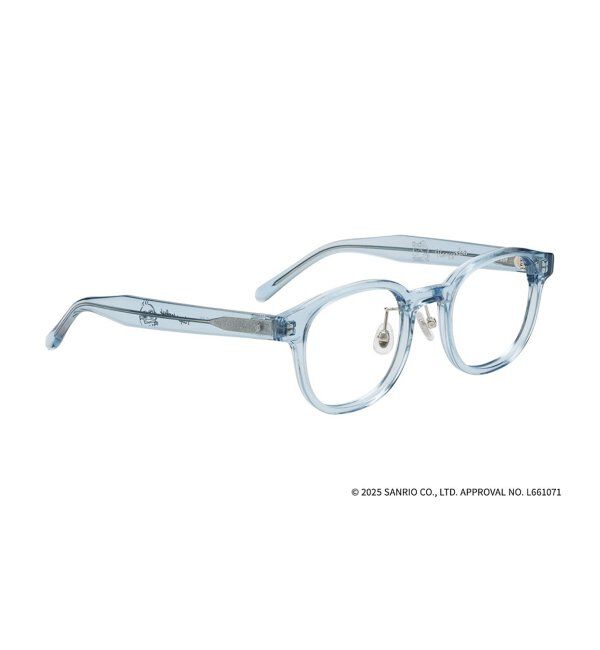  「Zoff｜はぴだんぶい 【ハンギョドン モデル】 メガネ｜伊達・度付きメガネ｜グッズ   レンズ交換券付」|メガネ|