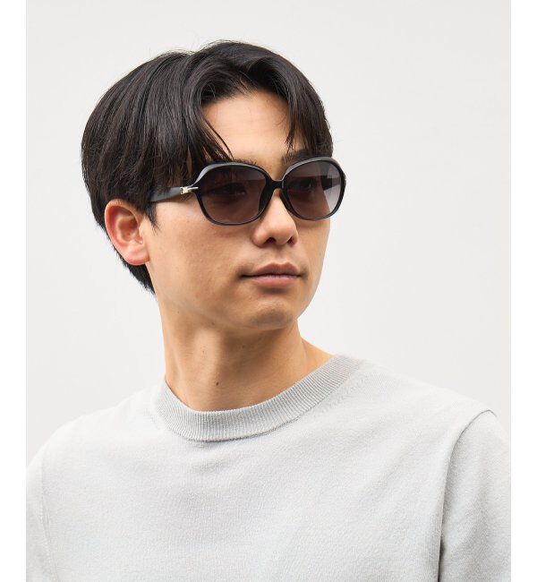  「ウェリントン型 サングラス ラバーテンプル ズレ落ち防止 ｜ カラーレンズ ｜ 紫外線対策 UVカット  」|サングラス|