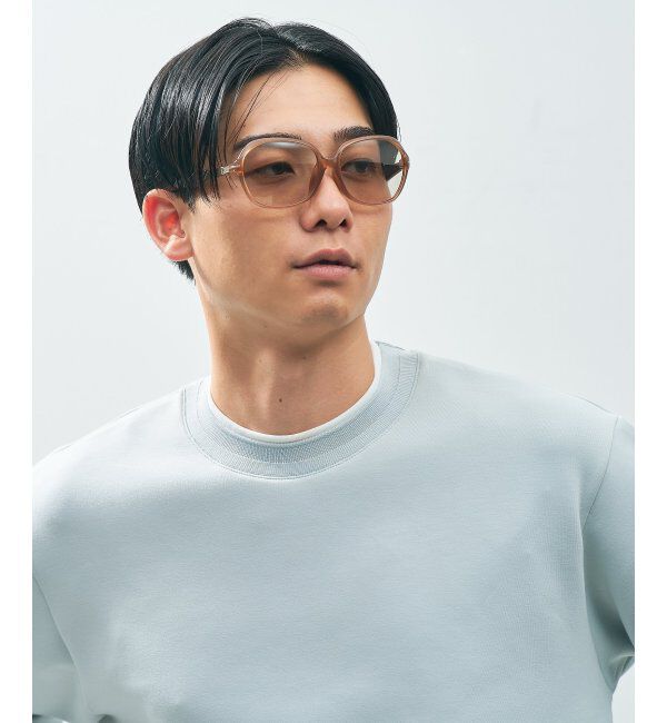  「ウェリントン型 サングラス ラバーテンプル ズレ落ち防止 ｜ カラーレンズ ｜ 紫外線対策 UVカット  」|サングラス|