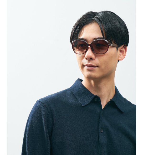  「ウェリントン型 サングラス ラバーテンプル ズレ落ち防止 ｜ カラーレンズ ｜ 紫外線対策 UVカット  」|サングラス|