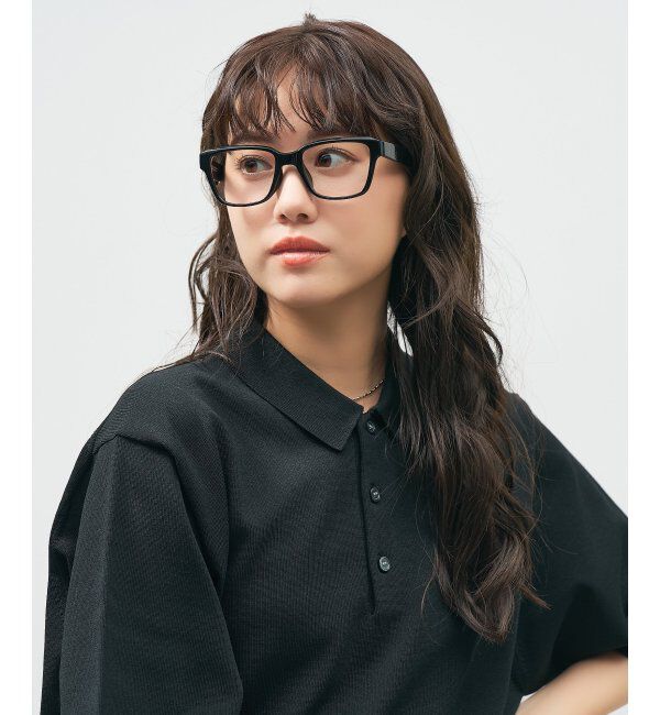  「ウェリントン型 メガネ 太縁フレーム | 軽量 | 伊達・ 度付きメガネ｜ ユニセックス   レンズ交換券付」|メガネ|