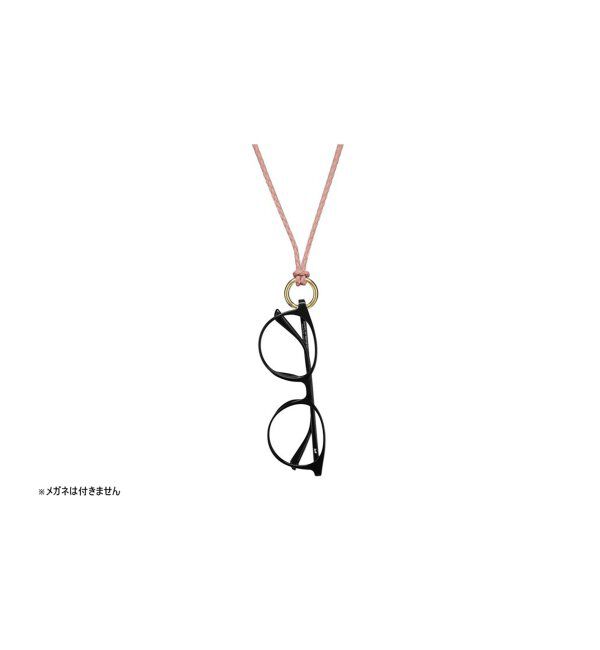  「メガネ・サングラス ストラップ 【レザー調】  落下・ズレ防止｜眼鏡チェーン｜ギフト｜Zoff 」|サングラス|