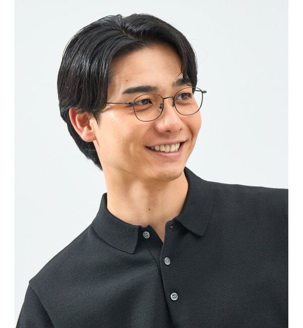  「ウェリントン型 メガネ 軽量｜メタルフレーム｜伊達メガネ 度付きメガネ｜大人可愛い  レンズ交換券付」|メガネ|