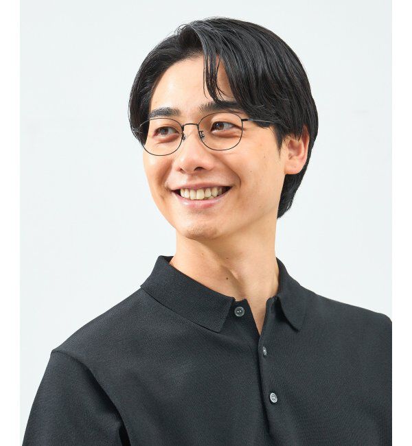  「ウェリントン型 メガネ 軽量｜メタルフレーム｜伊達メガネ 度付きメガネ｜大人可愛い  レンズ交換券付」|メガネ|