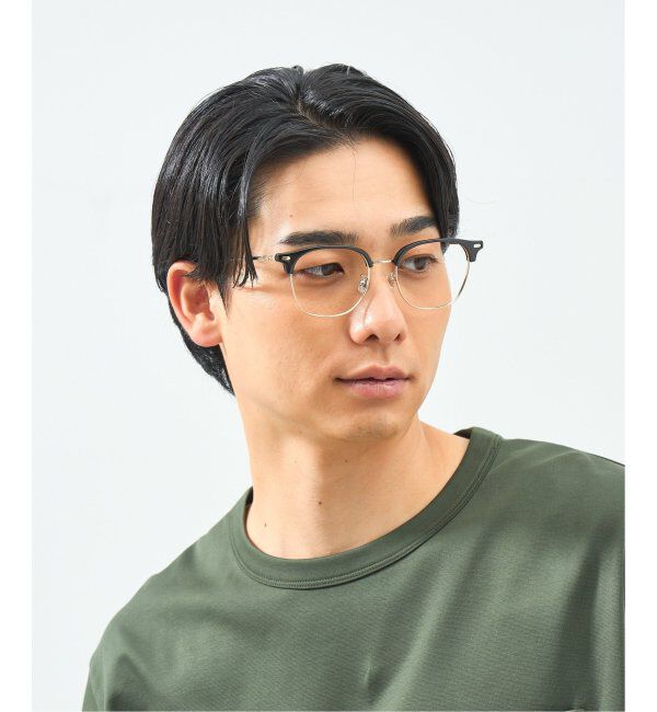  「Zoff｜takashi kumagai ウェリントン型 メガネ サーモント｜伊達メガネ 度付きメガネ  レンズ交換券付」|メガネ|