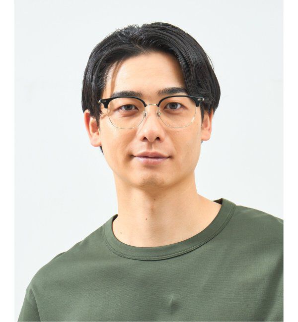  「Zoff｜takashi kumagai ウェリントン型 メガネ サーモント｜伊達メガネ 度付きメガネ  レンズ交換券付」|メガネ|