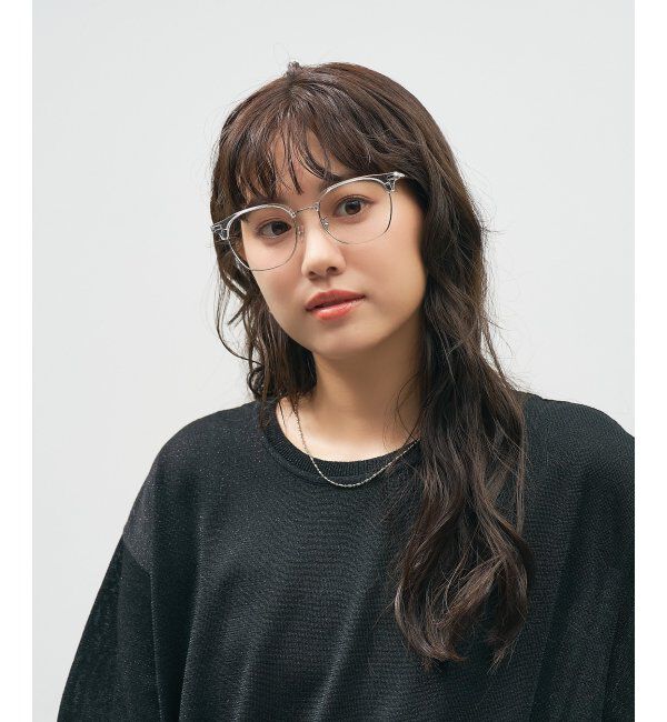  「Zoff｜takashi kumagai ウェリントン型 メガネ サーモント｜伊達メガネ 度付きメガネ  レンズ交換券付」|メガネ|