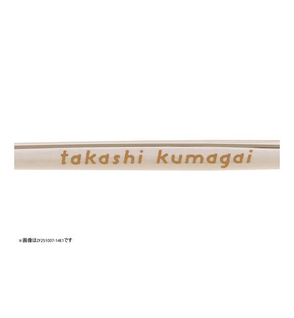  「Zoff｜takashi kumagai ウェリントン型 メガネ サーモント｜伊達メガネ 度付きメガネ  レンズ交換券付」|メガネ|