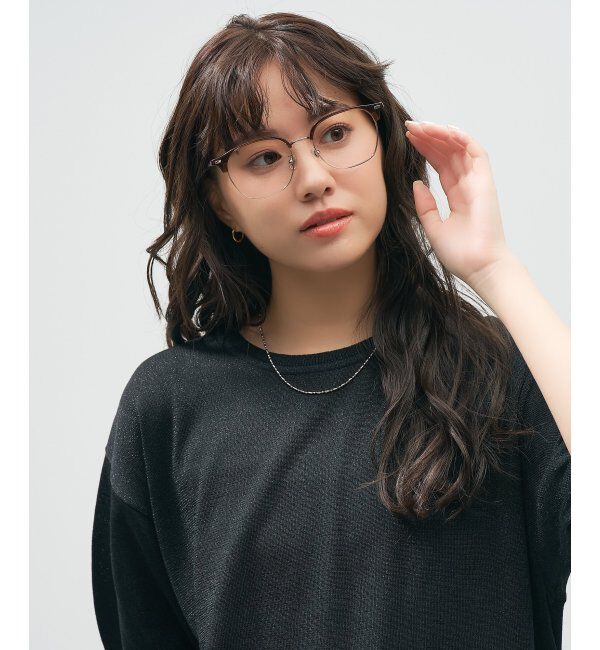  「Zoff｜takashi kumagai ウェリントン型 メガネ サーモント｜伊達メガネ 度付きメガネ  レンズ交換券付」|メガネ|