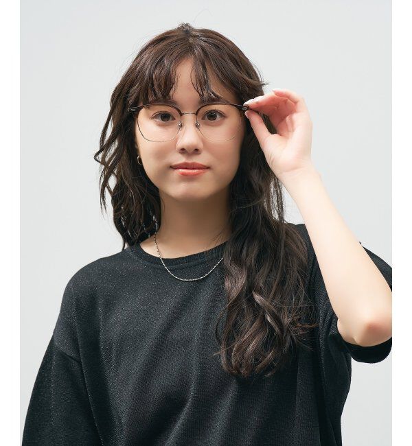  「Zoff｜takashi kumagai ウェリントン型 メガネ サーモント｜伊達メガネ 度付きメガネ  レンズ交換券付」|メガネ|