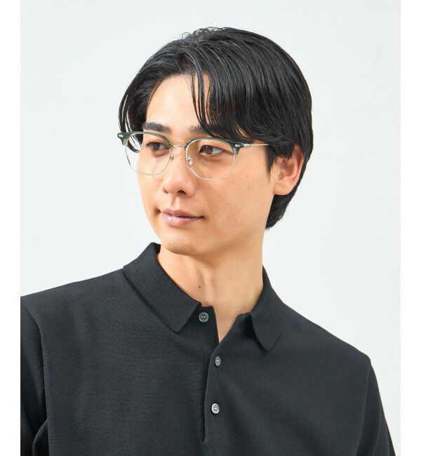  「Zoff｜takashi kumagai ウェリントン型 メガネ サーモント｜伊達メガネ 度付きメガネ  レンズ交換券付」|メガネ|