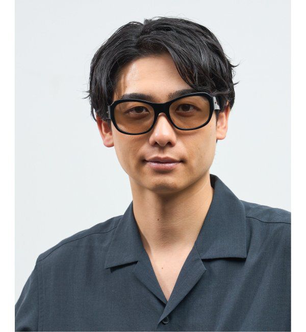  「Zoff｜takashi kumagai ウェリントン型 サングラス カラーレンズ｜大きめフレーム｜紫外線対策 UVカット  」|サングラス|