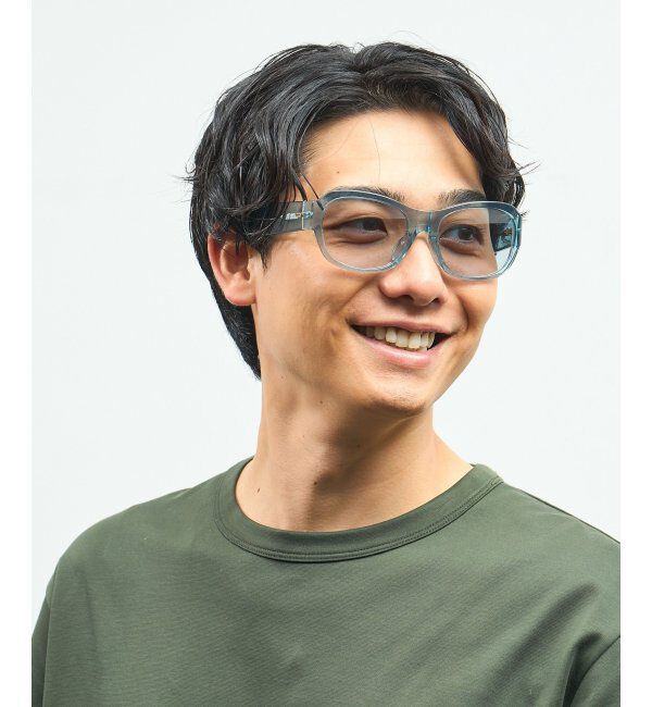  「Zoff｜takashi kumagai ウェリントン型 サングラス カラーレンズ｜大きめフレーム｜紫外線対策 UVカット  」|サングラス|