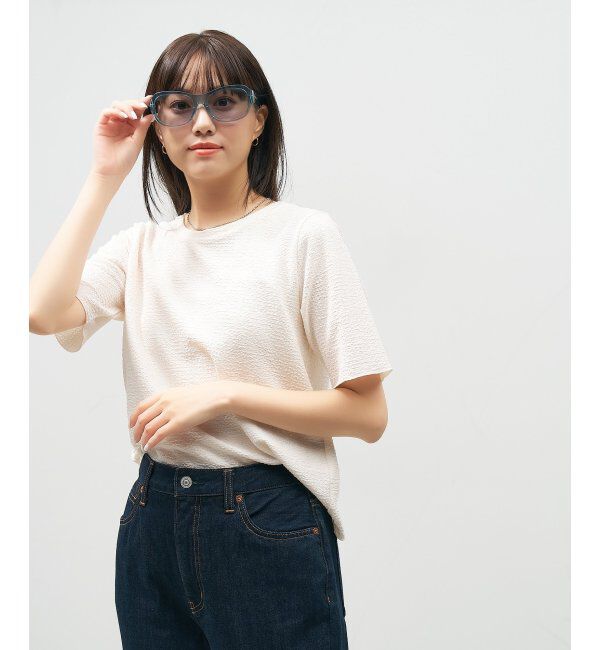  「Zoff｜takashi kumagai ウェリントン型 サングラス カラーレンズ｜大きめフレーム｜紫外線対策 UVカット  」|サングラス|