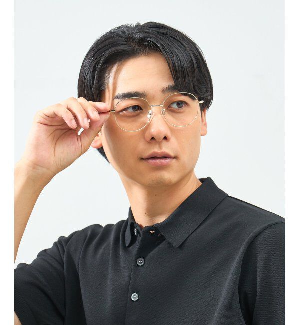  「Zoff｜takashi kumagai ボストン型 メガネ メタルフレーム｜ 伊達メガネ 度付きメガネ  レンズ交換券付」|メガネ|