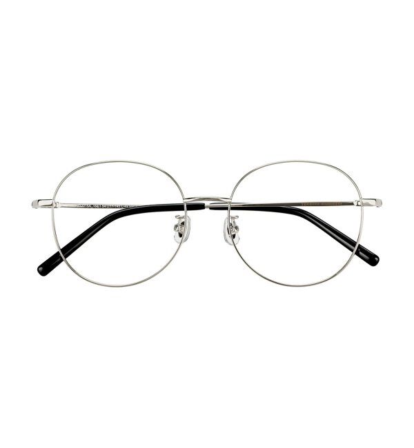 「Zoff｜takashi kumagai ボストン型 メガネ メタルフレーム｜ 伊達メガネ 度付きメガネ  レンズ交換券付」|メガネ|
