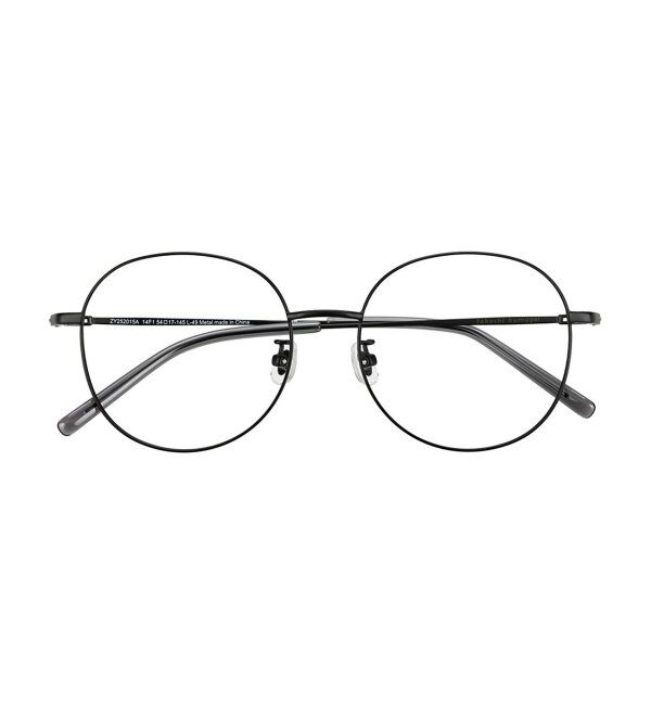  「Zoff｜takashi kumagai ボストン型 メガネ メタルフレーム｜ 伊達メガネ 度付きメガネ  レンズ交換券付」|メガネ|