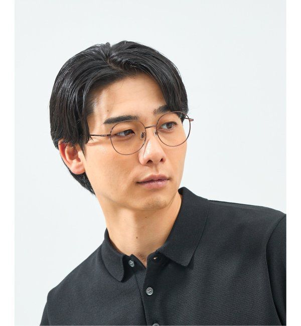  「Zoff｜takashi kumagai ボストン型 メガネ メタルフレーム｜ 伊達メガネ 度付きメガネ  レンズ交換券付」|メガネ|