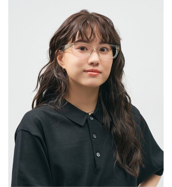  「Zoff｜takashi kumagai ウェリントン型 メガネ 横長フレーム｜伊達メガネ 度付きメガネ  レンズ交換券付」|メガネ|