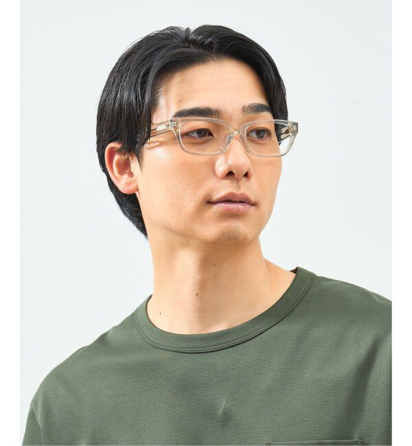  「Zoff｜takashi kumagai ウェリントン型 メガネ 横長フレーム｜伊達メガネ 度付きメガネ  レンズ交換券付」|メガネ|